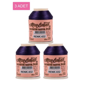 3 Adet Altınbaşak Oya ve Dantel İpi 20 gr - Royaleks - No: 432