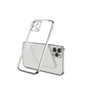 Apple iPhone 12 Pro Max Uyumlu Kılıf Zore Gbox Kapak (Gümüş)