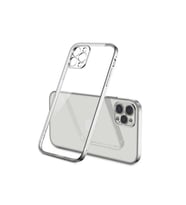 Apple iPhone 12 Pro Max Uyumlu Kılıf Zore Gbox Kapak (Gümüş)