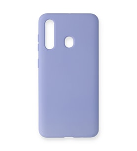 Galaxy M40 Kılıf Nano Içi Kadife Silikon - Lila