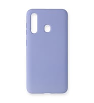 Galaxy M40 Kılıf Nano Içi Kadife Silikon - Lila