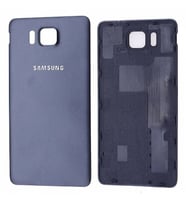 Samsung Galaxy Alpha G850 Arka Kapak Siyah (Gold)