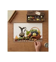 Meyve Sepeti - Sonbahar Meyveleri Tasarımı 240 parça Ahşap Puzzle Ahşap Kutuda MP10727