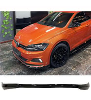 Vw Polo Mk6 Custom Ön Ek Plastik Siyah karlık-ön-ek-bodykit 2018 2019 2020 2021 Makyajsız Kasa