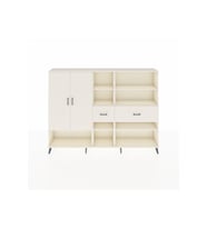 Arges Dolap 10 Raflı 2 Çekmeceli 2 Kapaklı 220x30x163 Aytaşı-Aytaşı