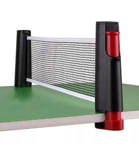 Teleskopik Taşınabilir Kaymaz Ping Pong Masa Tenisi Filesi Aparatı (5680)