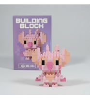 Bricks Mini Figür Pembe - Dekoratif Koleksiyon Parçası - Özel Tasarım Hediye