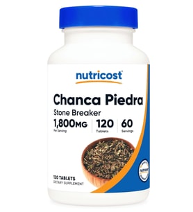 Nutricost Chanca Piedra Extract - Stone Breaker - 120 Tablets, 1800mg.Abd Menşei.33.