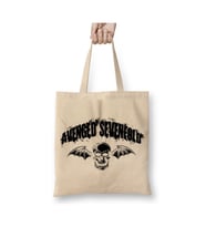 Avenged Sevenfold Hail To The King Beyaz Bez Çanta Uzun Saplı Alışveriş Çantası Plaj Çantası