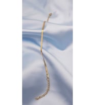 Unisex Vip Özel Seri Italyan Çelik Altın Kaplama Ince Ezme Model Bileklik