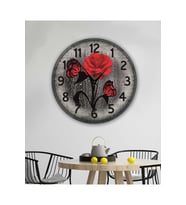 bilge Tasarım retro Duvar Saati 40 x 40 CM (Karışık)