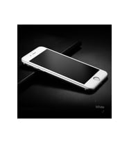 Iphone 6 Uyumlu Mat Hayalet Ekran Gizli Tam Kaplayan Kırılmaz Cam Seramik Nano Ekran Koruyucu Beyaz
