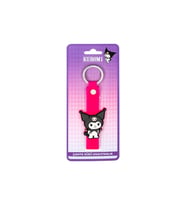 Kuromi & Hello Kitty Lisanslı Silikon Çanta Süsü Anahtarlık