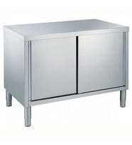 Electrolux Professional Dolaplı Çalışma Tezgahı, 1 Ara Raflı, 2 Kayar Kapılı - 1400 Mm MTN1400PN