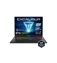 Excalibur G915 AI Intel Core Ultra 7-356H 16GB 500GB RTX5060 165HZ 16" W11H Gaming Laptop G915.356H-BV60A-C