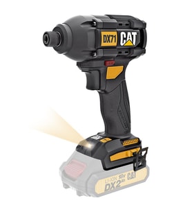 CAT DX71B 18Volt 215Nm Kömürsüz Profesyonel Şarjlı Darbeli Tornavida (Akü Dahil Değildir)