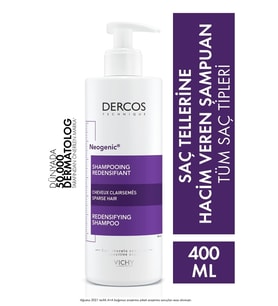 Vichy Dercos Neogenic Şampuan Hacim Veren Şampuan 400 ml