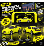 1/64 Pandem Mazda RX-7 FC3S Yellow (adet fiyatıdır)