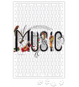 Müzik Puzzle 240 Parça Yapboz