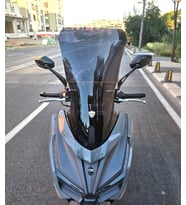 MOTOCAM Sym Cruisym 150 GT Ön Cam 2023-2026 Model 58cm Siyah Renkli 4mm
