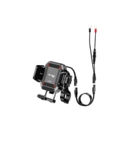 Nukrotech M33 PLUS Titreşim Modüllü Motosiklet Telefon Tutucu (Kablosuz ve TYPE-
