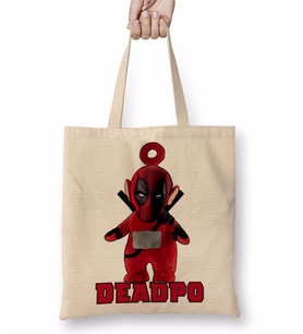 Deadpool Bez Çanta Uzun Saplı
