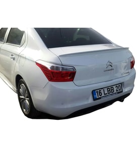 Citroen C-Elysee Uyumlu (2012-2016) Spoiler (Plastik)