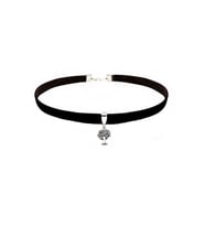 Gümüş Kaplama Hayat Ağacı Kadın Choker Kolye