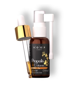 VOOP Propolis + C Vitamini Sprey-Damla 20 ml