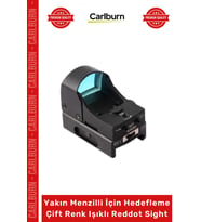 Özel Üretim Spike JH600 1x Optik Avcı Yakın Menzilli Hedefleme Çift Renk Işıklı Reddot Sight