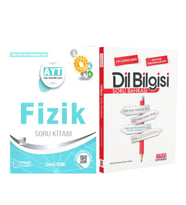 Palme Yayınları AYT Fizik ve AKM Dil Bilgisi Soru Bankası Seti 2 Kitap