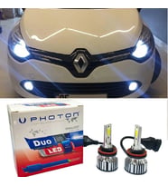 Renault Clio 4 Led Xenon Kısa Far Ampulü H7 Duo Yeni Seri Beyaz