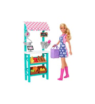 Barbie Çiftçi Pazarı Oyun Seti Hcn22