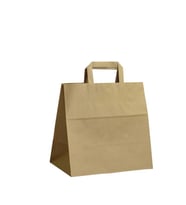 İçten Saplı Kraft Kağıt Çanta 28x29x17cm 50 ADET