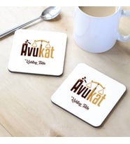 Kişiye Özel Avukatlara Özel Bardak Altlığı