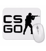 Csgo Counter Strike Logo Mouse Pad