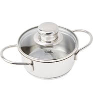Fissler Tencere Atıştırmalıklar 12 Cm, 0,5 L, Cam Kapaklı