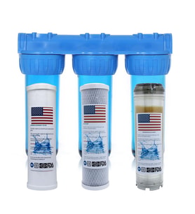 Amerikan Malı Daire Ve Bina Girişi 3 Aşamalı Su Yumuşatma Cihazı (Spun - Blok - Reçine)
