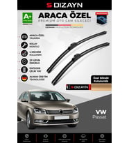 Drs Tuning Passat B7 Ön Cam Silecek Seti 2010-2014 Premium Araca Özel 60-48 Cm A+ Kalite