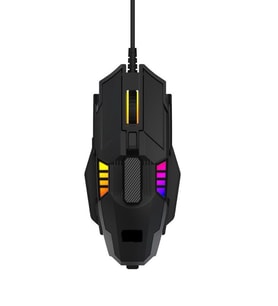 Ergonomik Tutuş RGB Işıklı 6400DP HIZ 1.5M Kablolu Oyuncu PUBG Game Mouse