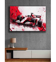 Koç stüdyo Modern tasarım kanvas tablo 50x70 (Çok Renkli)