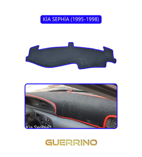 KİA SEPHİA 1995-1998TORPİDO KORUMA HALISI MAVİ KENAR