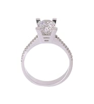Cigold Taşlı Yüzük 14 Ayar Altın 3.16 Gr OA-C11501039168 (Beyaz)