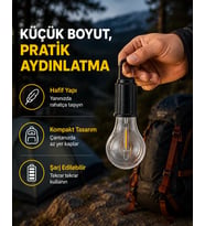 Su Geçirmez Dış Mekan LED Çadır Işığı