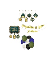 HOŞGELDİN ON BİR AYIN SULTANI RAMAZAN DEKARASYON SÜSLERİ