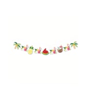 Dekoratif Simli Banner Flamingo M352
