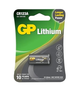 Gp Lithium Pil 3V Lityum CR123A