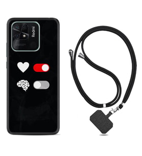 Xiaomi Redmi Note 7 8 9 Pro 10 2022 10 Pro 10S Kılıf Boyun Askılı Silikon Love Brain 1722