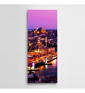 Haliç Panoramik Kanvas Tablo