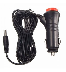 12 volt 3 metre kablolu standart uçlu çakmak adaptör 12 volt 5.5